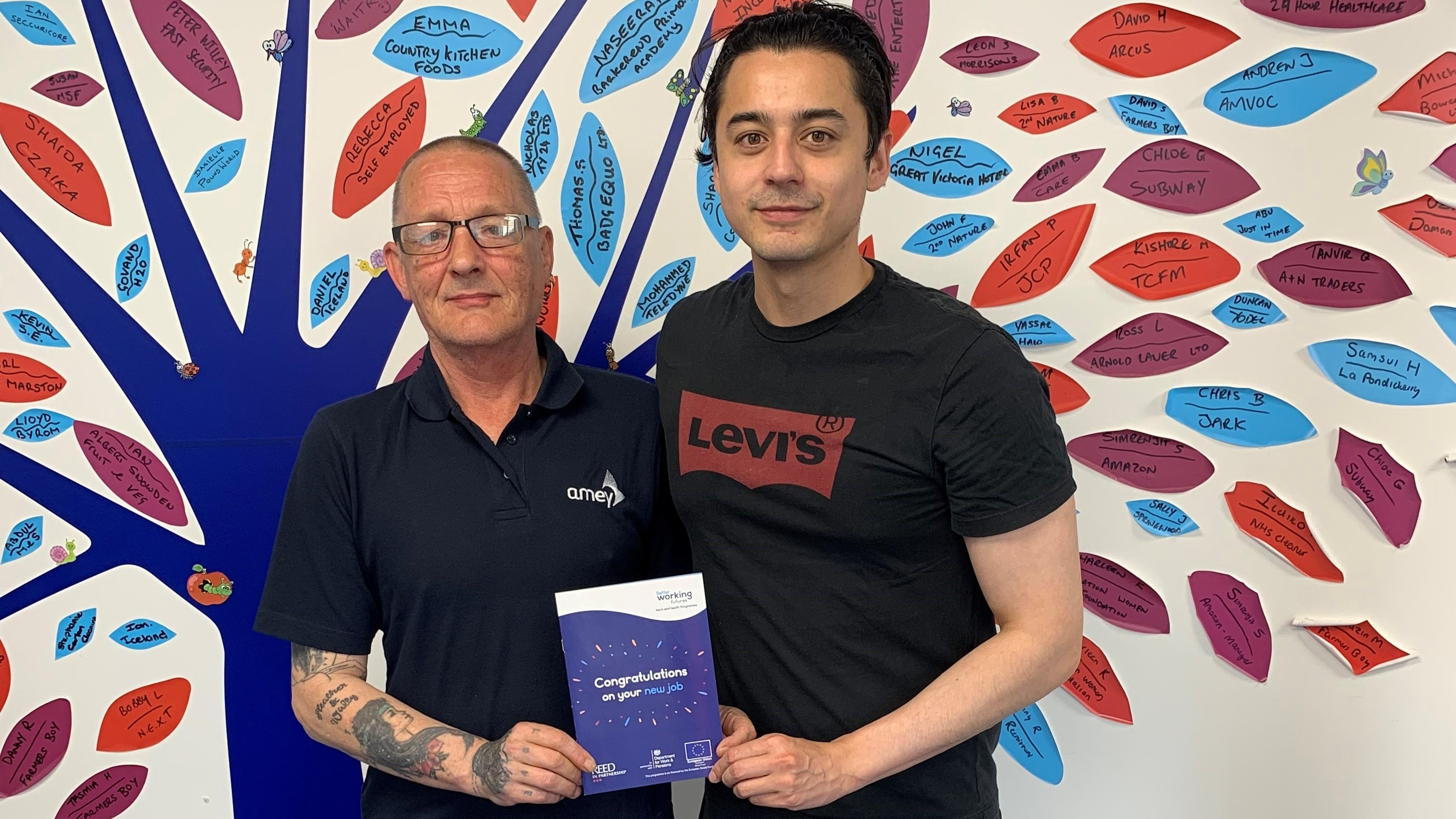 People stories Better Working Futures North East Reed in Partnership